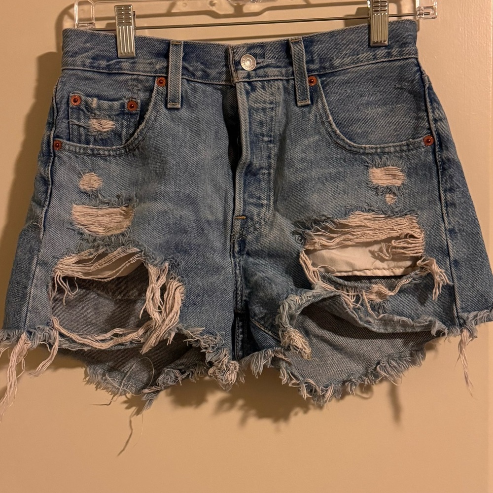 Levi’s 501 High-Rise Denim Shorts
